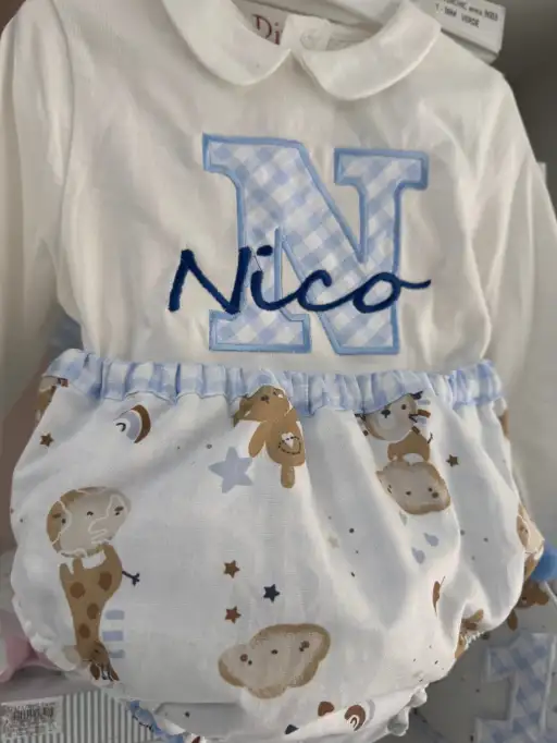 foto de conjunto de cumpleaños de mi bebé moda infantil