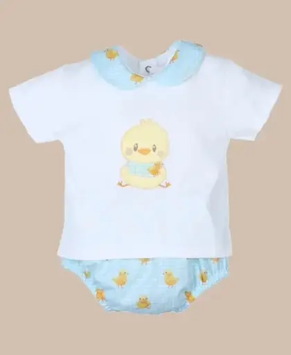 [30495] CONJUNTO PATITOS VICHY